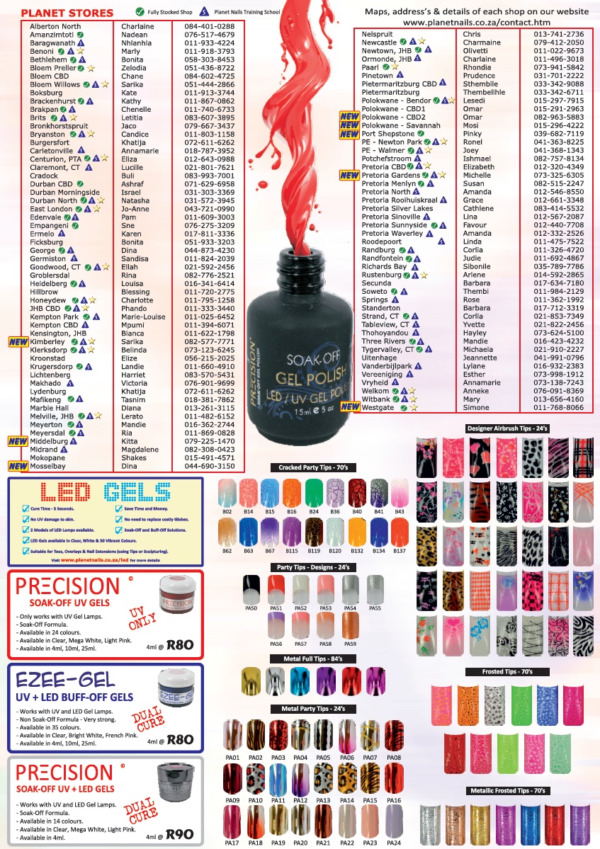 expo nails price list