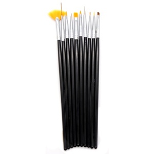 Art Brush Set (10) - Black