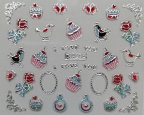 Nail Art Sticker - TJ099-S